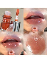 SHEIN Transparent Gloss Lip Balm, Moisturizing And Long-Lasting, Liquid Lipstick