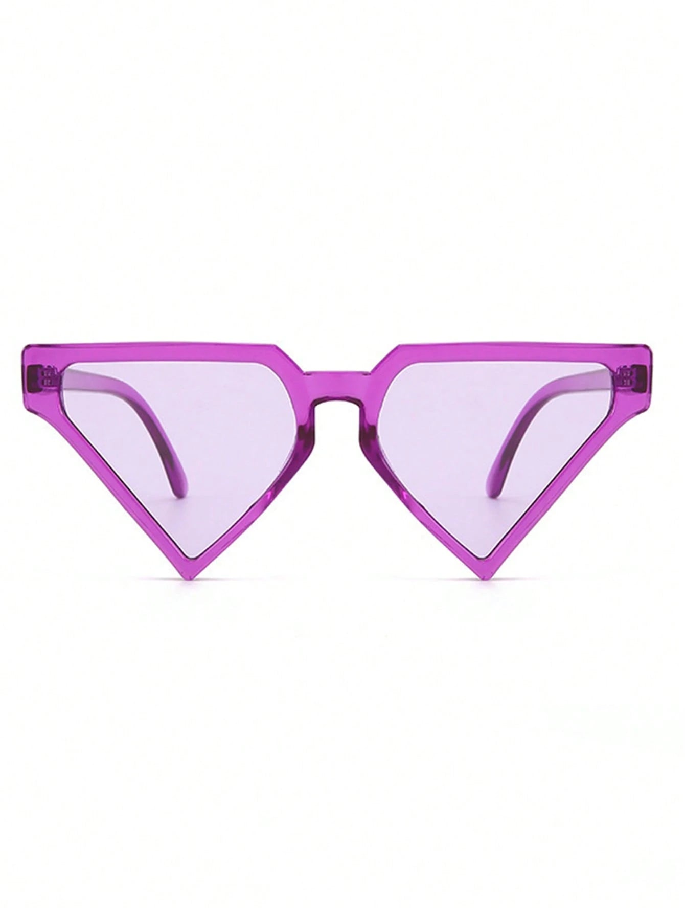SHEIN 1pc Oversized Triangular Cat Eye Fashion Glasses