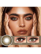 SHEIN 1 Pair Of Colored Contact Lenses, Annual Disposable