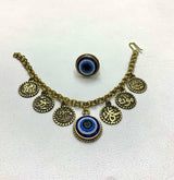 Circles Copper Bracelet & Ring