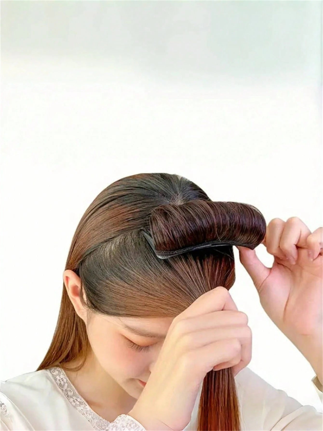 SHEIN Hair Extension Curly Wig Hair Bun Accessories