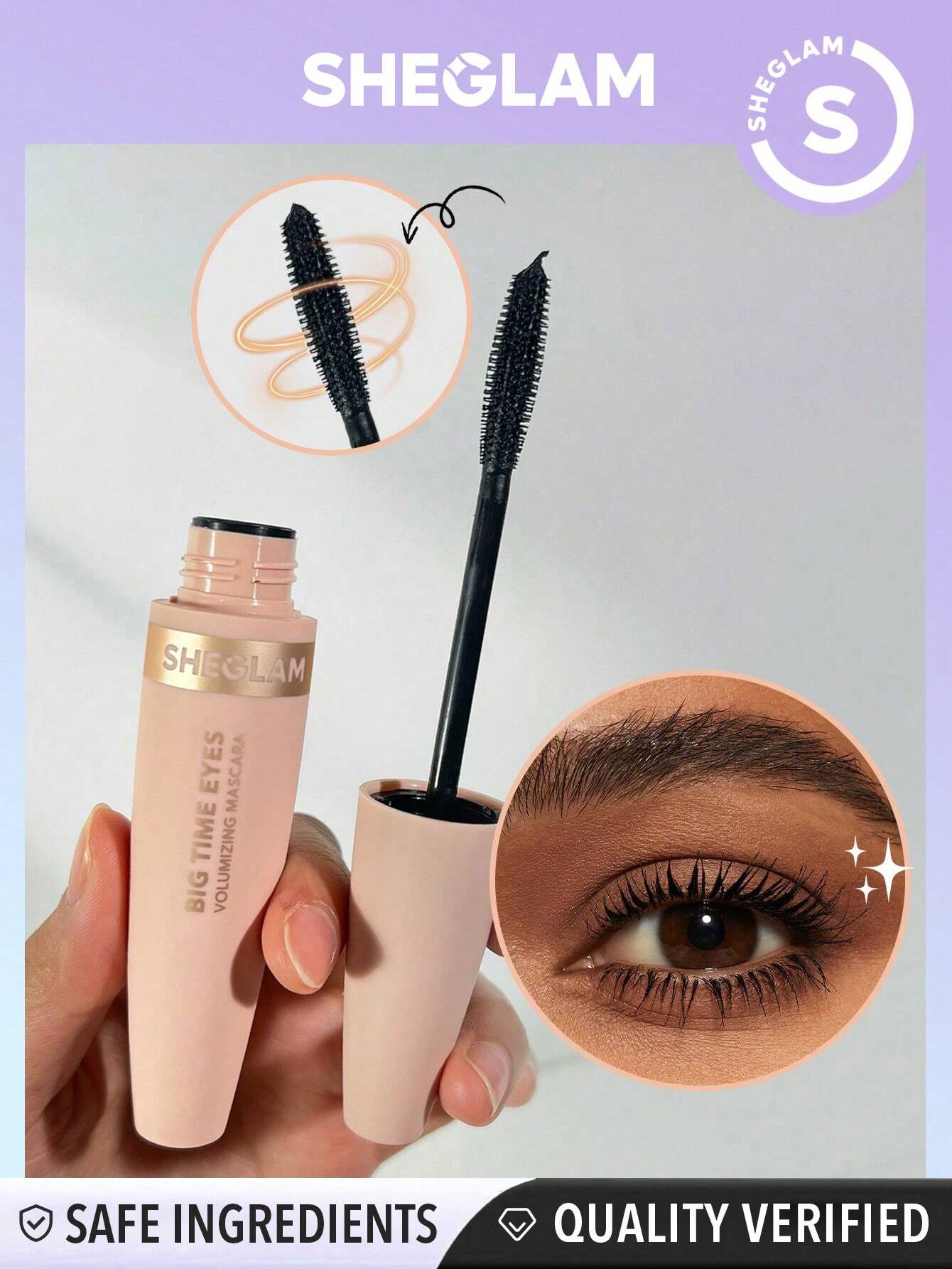 SHEGLAM Big Time Eyes Volumizing Mascara