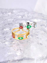 Eyes Ring stainless steel