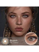 SHEIN A Pair Of Brown Contact Lenses