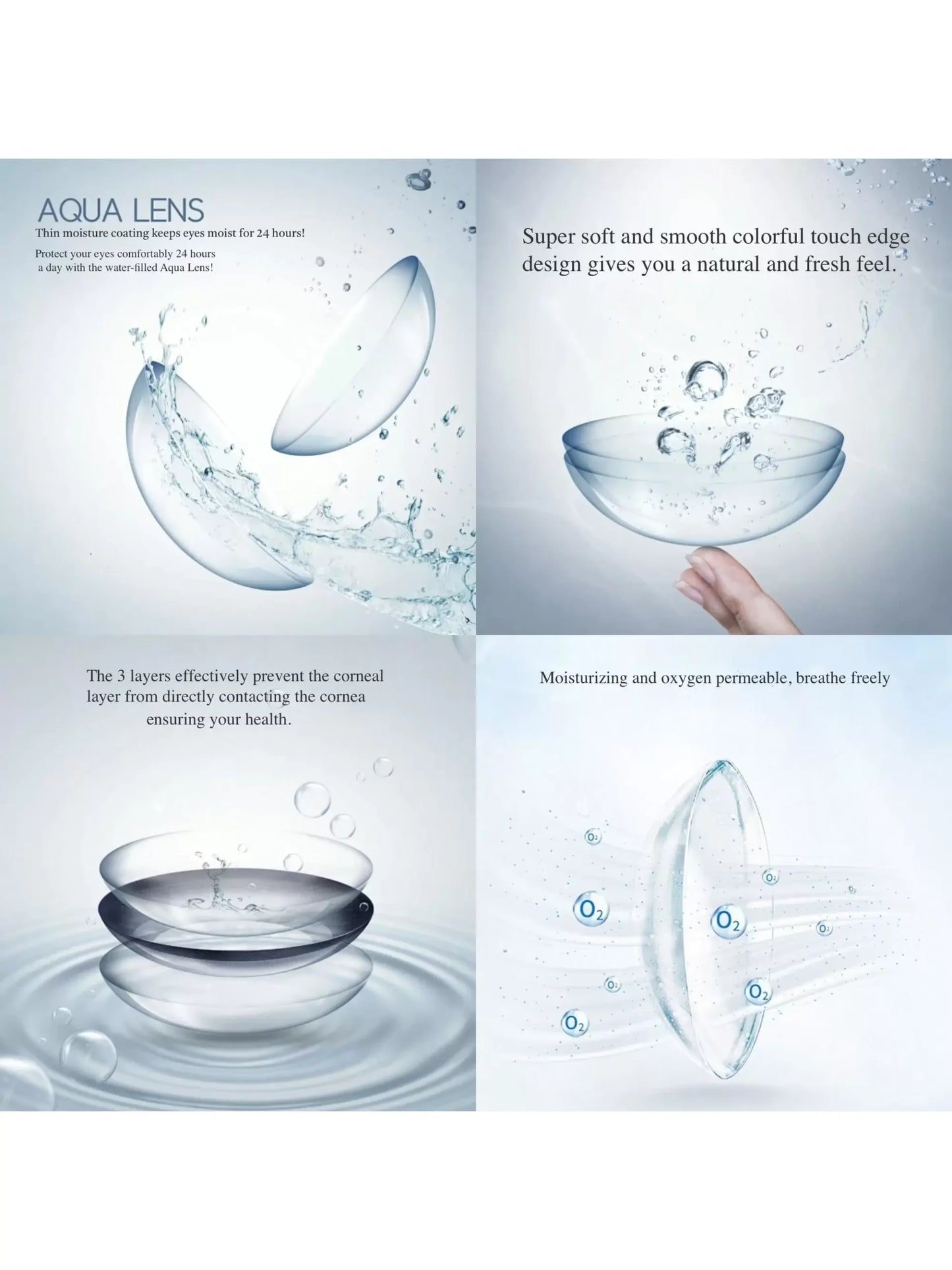 SHEIN A Pair Of Colored Contact Lenses