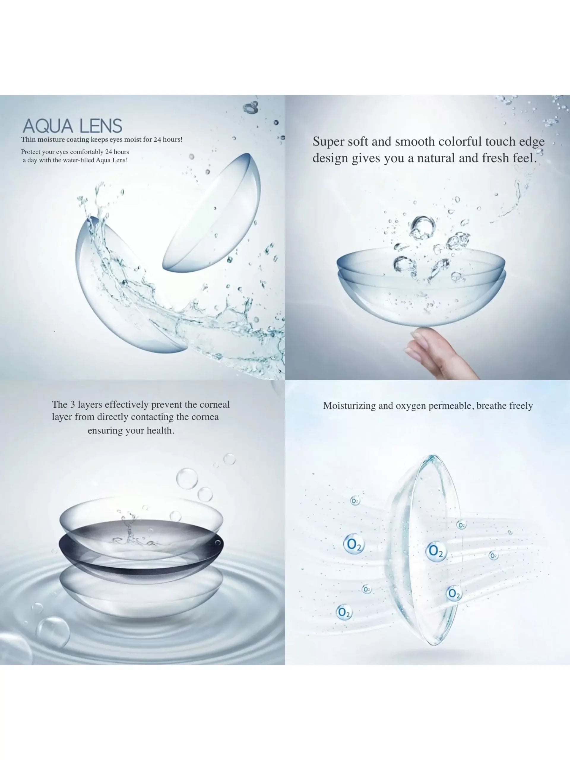 SHEIN A Pair Of Colored Contact Lenses