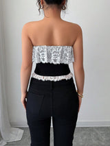 SHEIN Chiquease Summer Ladies Tube Top