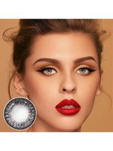 SHEIN  Material Black Gray D Series Contact Lenses