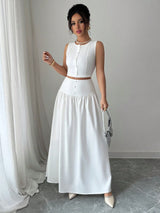 SHEIN Elenzga Women Two Pieces Outfits For Daily Wear