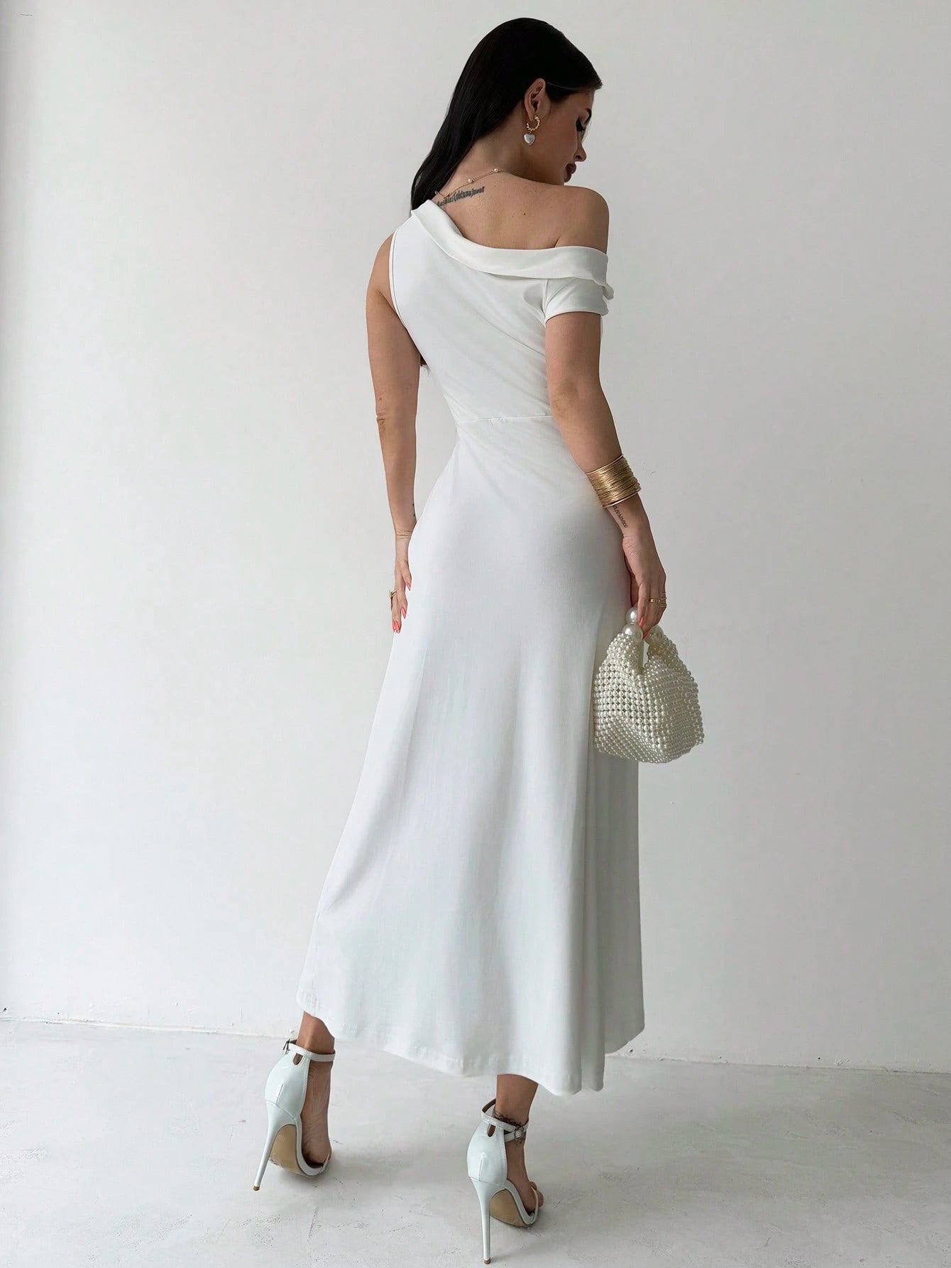 SHEIN Firerie Women's Elegant Dignified Daily Refined Dress TRENDYEG SHEIN Firerie Women's Elegant Dignified Daily Refined Dress TRENDYEG