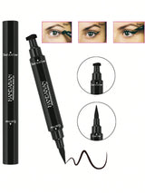 HANDAIYAN 2-In-1 Eyeliner Waterproof Sweatproof Long-Lasting Smooth
