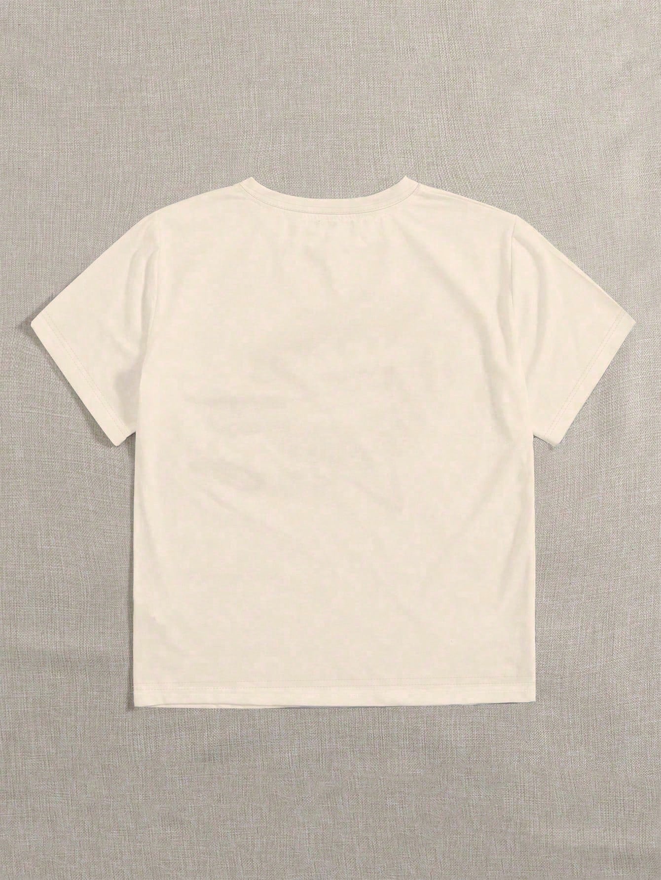 SHEIN INAWLY Women's Fitted T-Shirt