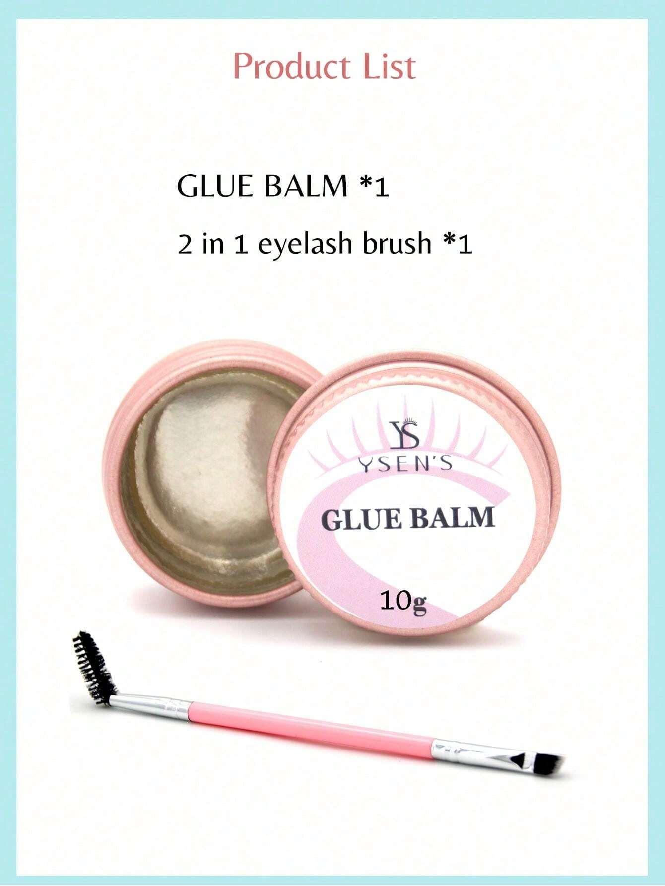 SHEIN Lash Lift Glue Balm Lash Lift Adhesive Strong Sticky Fruit Flavor Eyelash