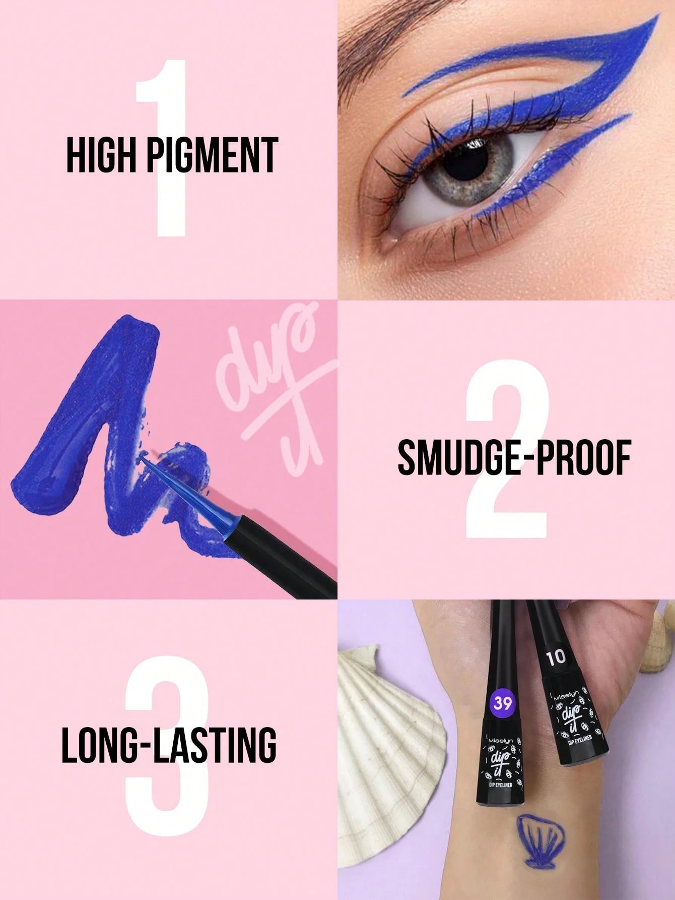 Misslyn MISSLYN-Dip Eyeliner 1Pc Eyeliner Pencil