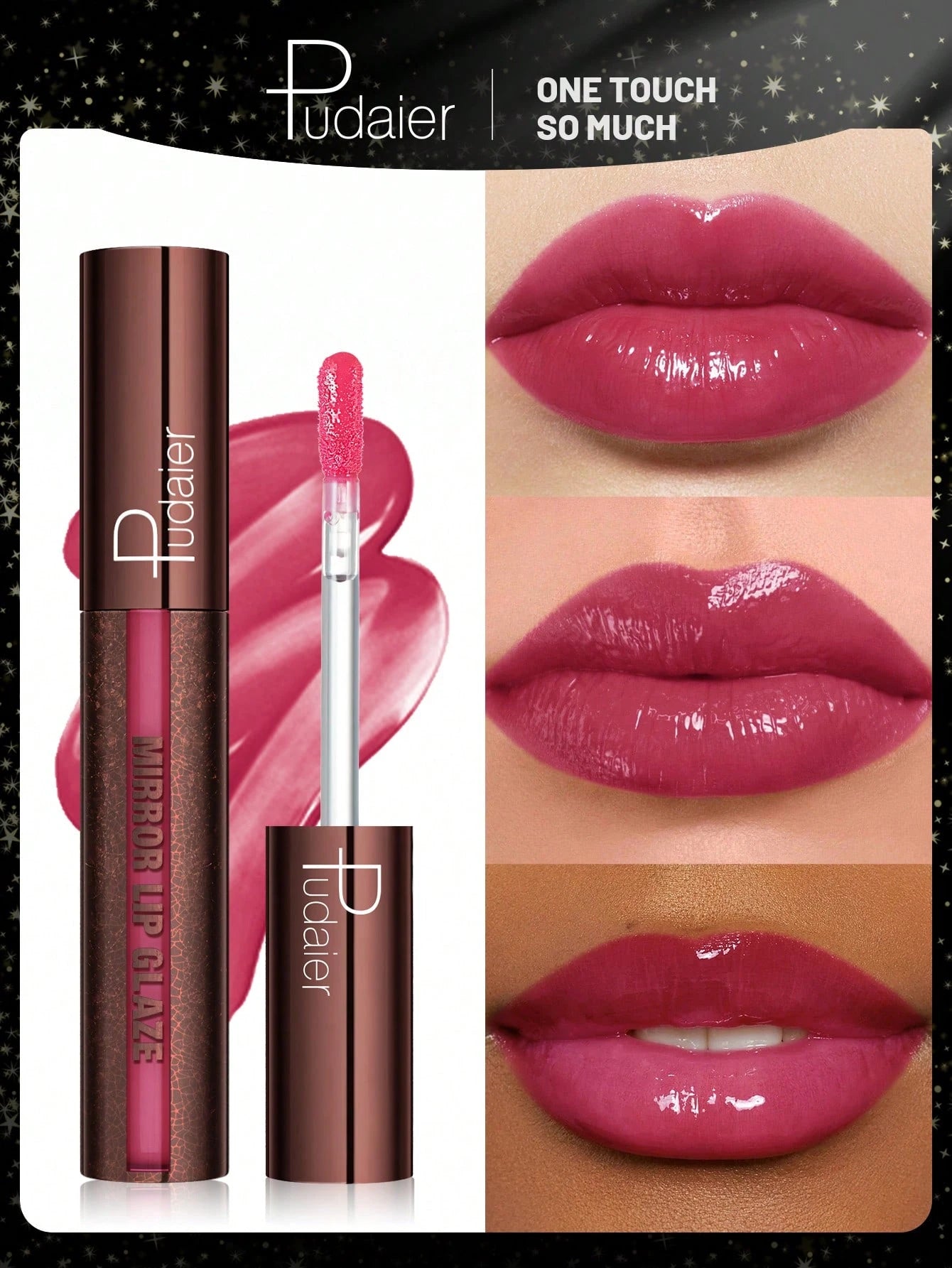 SHEIN Pudaier Mirror Gloss Lip Gloss