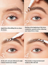 SHEGLAM Feather Better Liquid Eyebrow Pencil-Blonde