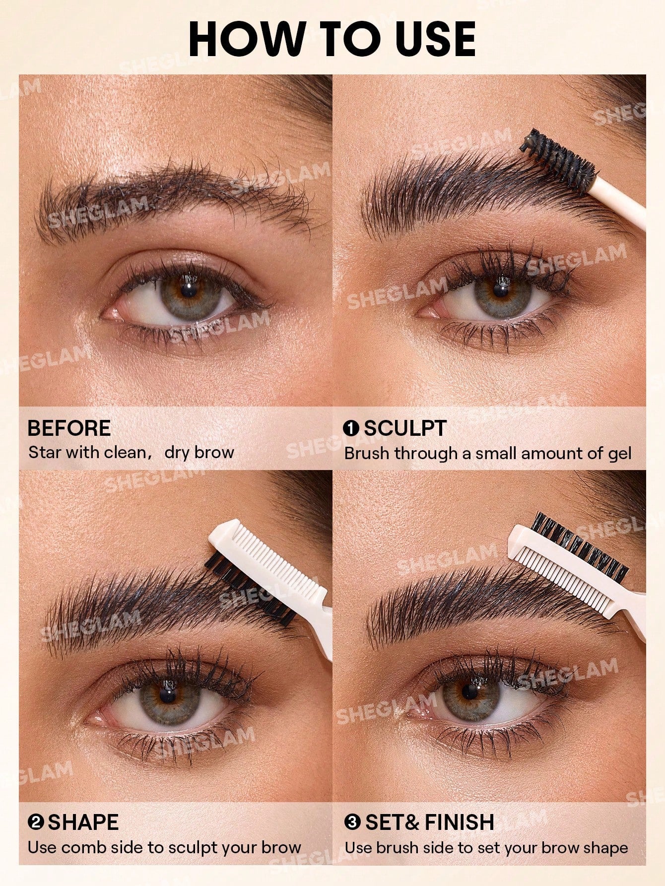 SHEGLAM Save It Laminating Brow Gel