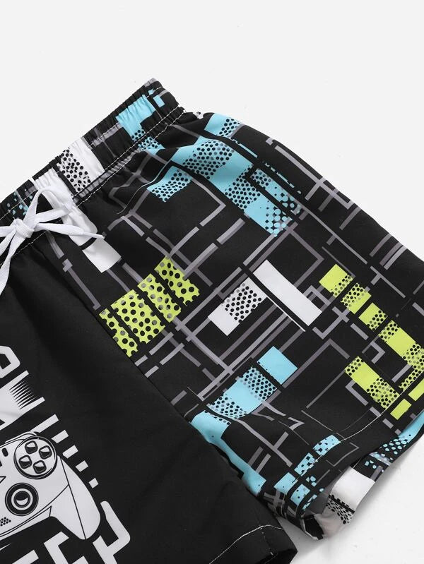 SHEIN  Boys Gamepad &amp Shorts