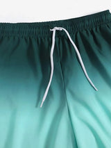 شورت سباحة للأولاد من شى ان بتصميم أومبري برباط  