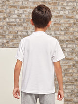 قميص بولو للأولاد من شي إن بنقشة بيزلي 