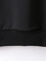 SHEIN  Toddler Girls Fire And Slogan Graphic Sweatshirt Dress