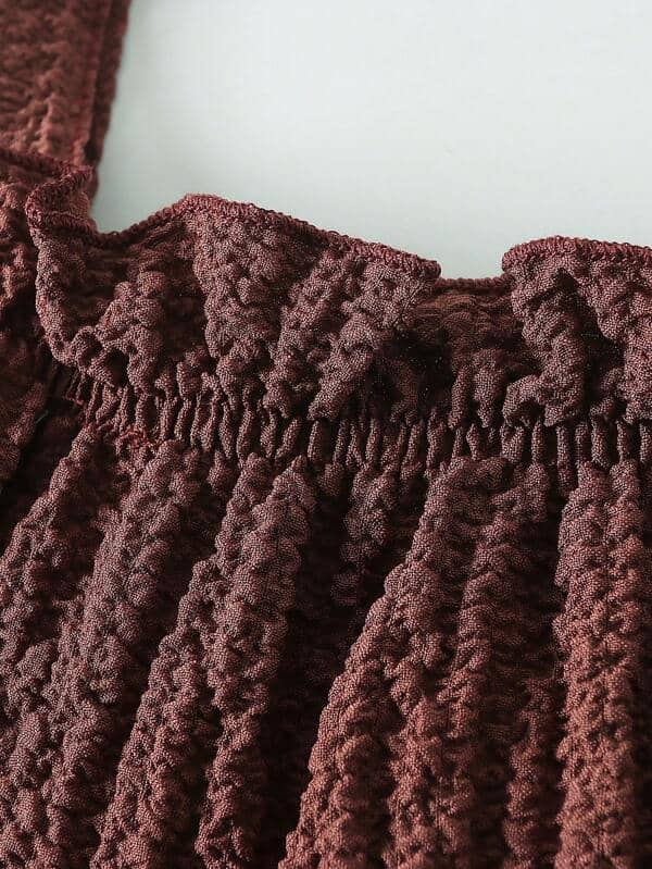 SHEIN Toddler Girls Frill Trim Cami Top &amp Shorts