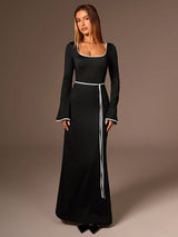 SHEIN Avantive Dress Fall&Winter Graduation Prom Elegant Formal Luxury Chic