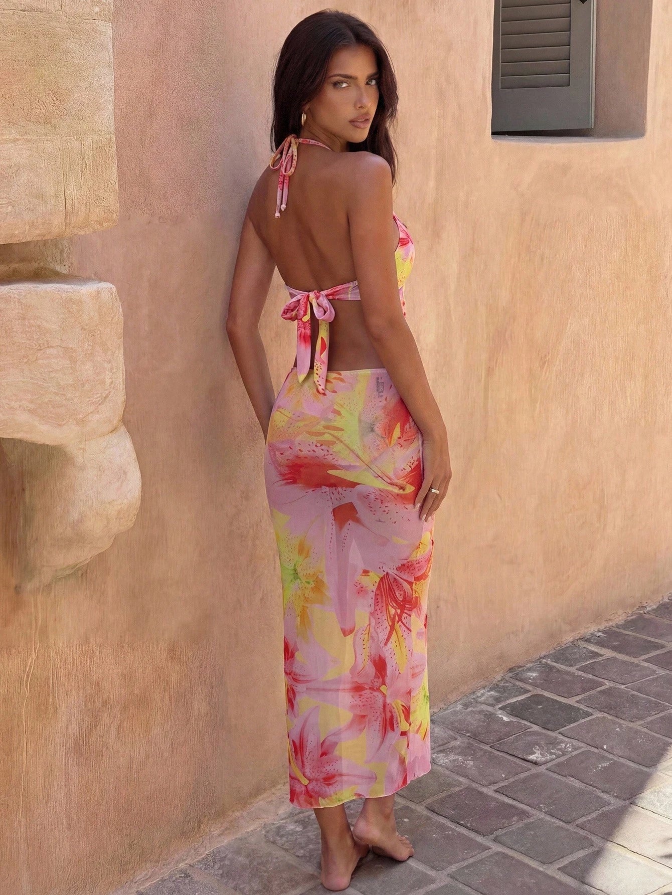 SHEIN Bonvoyette Spring/Summer 2-Piece Set