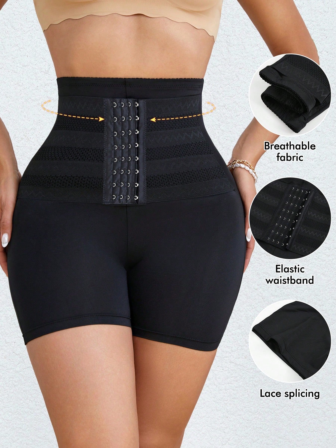 SHEIN High Waist Slimming Briefs Tummy Control Shapewear Shorts