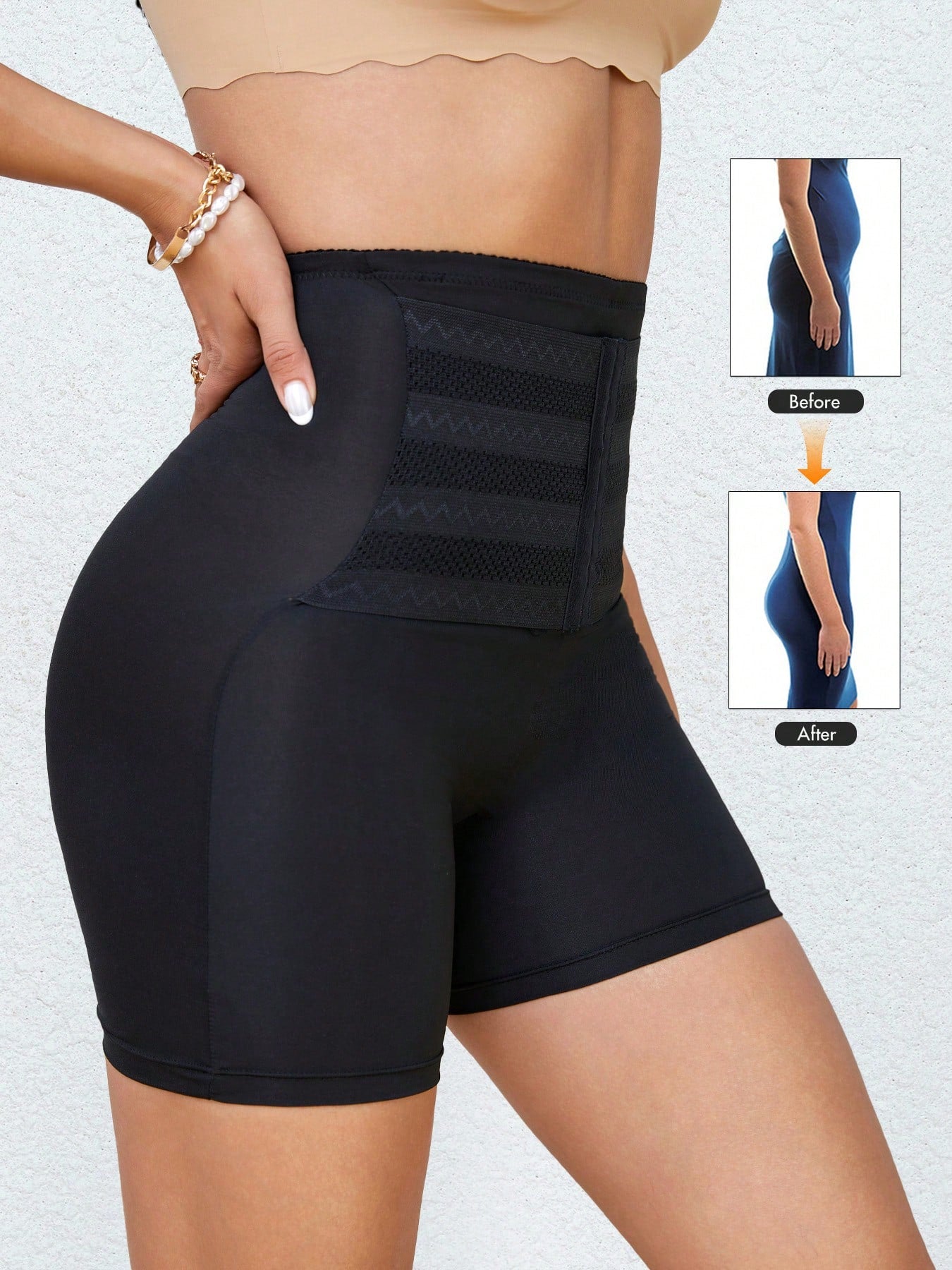 SHEIN High Waist Slimming Briefs Tummy Control Shapewear Shorts
