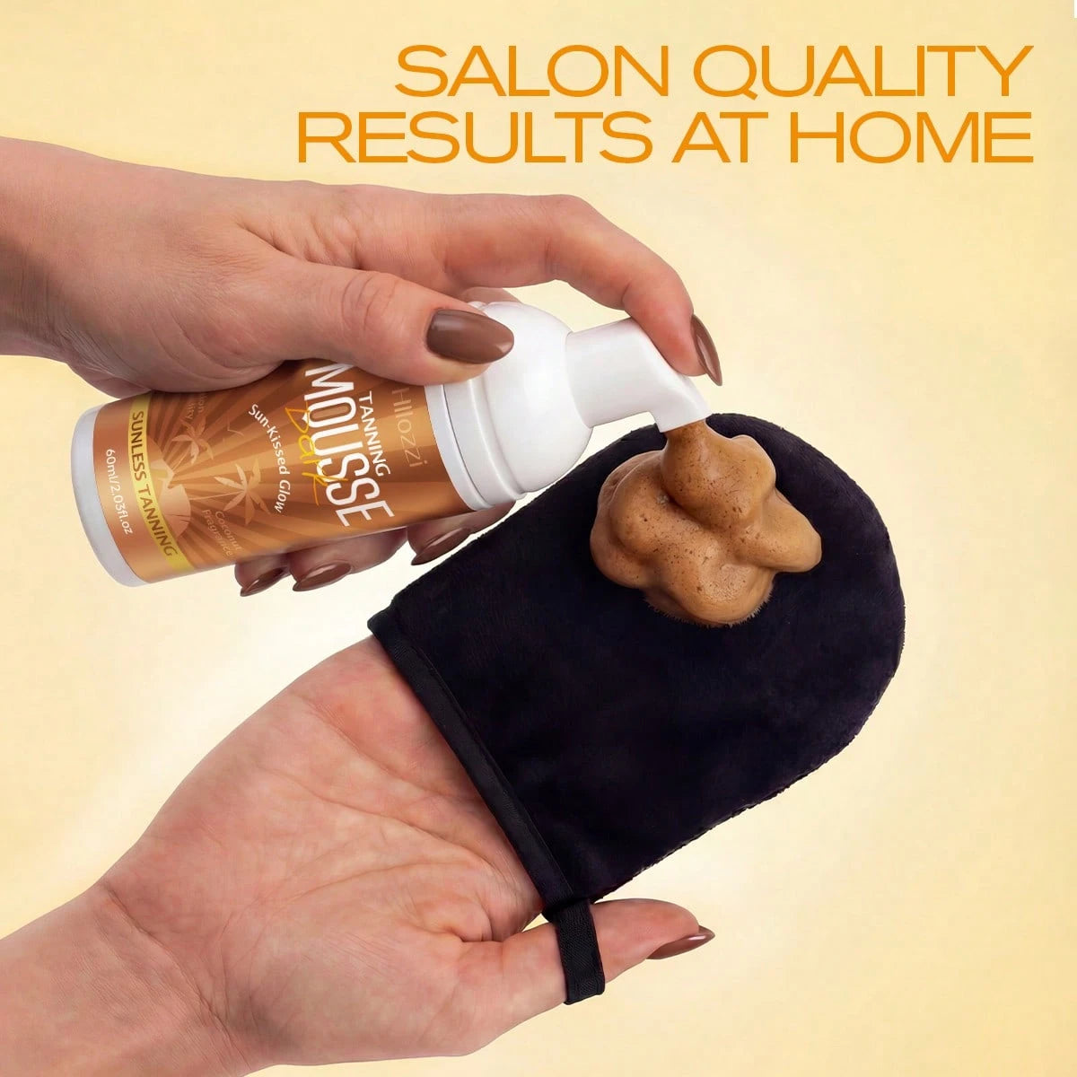 SHEIN Hllozzi 60ml Natural Sunless Tanning Mousse