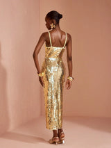 SHEIN JIAN LASALA Bodycon Women Long Dress