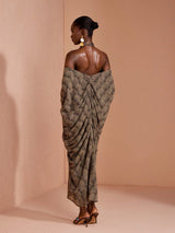 SHEIN JIAN LASALA Leopard Print Chiffon Dress