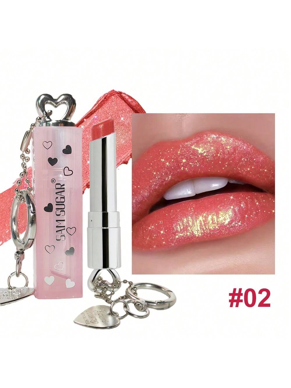 SHEIN Lipstick Love Colored Lip Balm Moisturizing