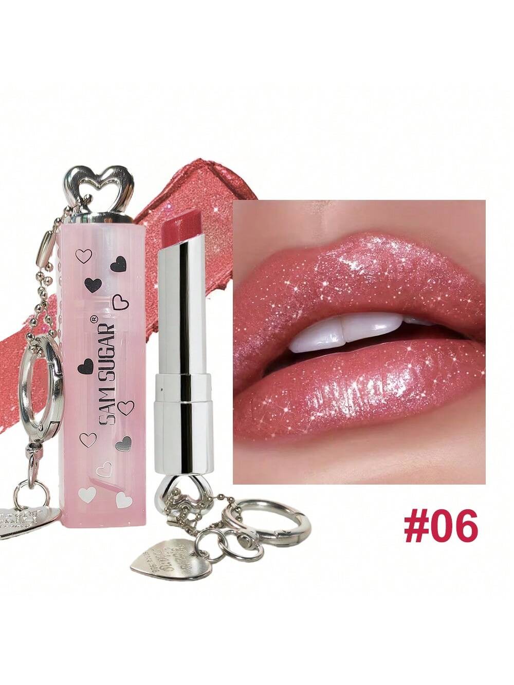 SHEIN Lipstick Love Colored Lip Balm Moisturizing