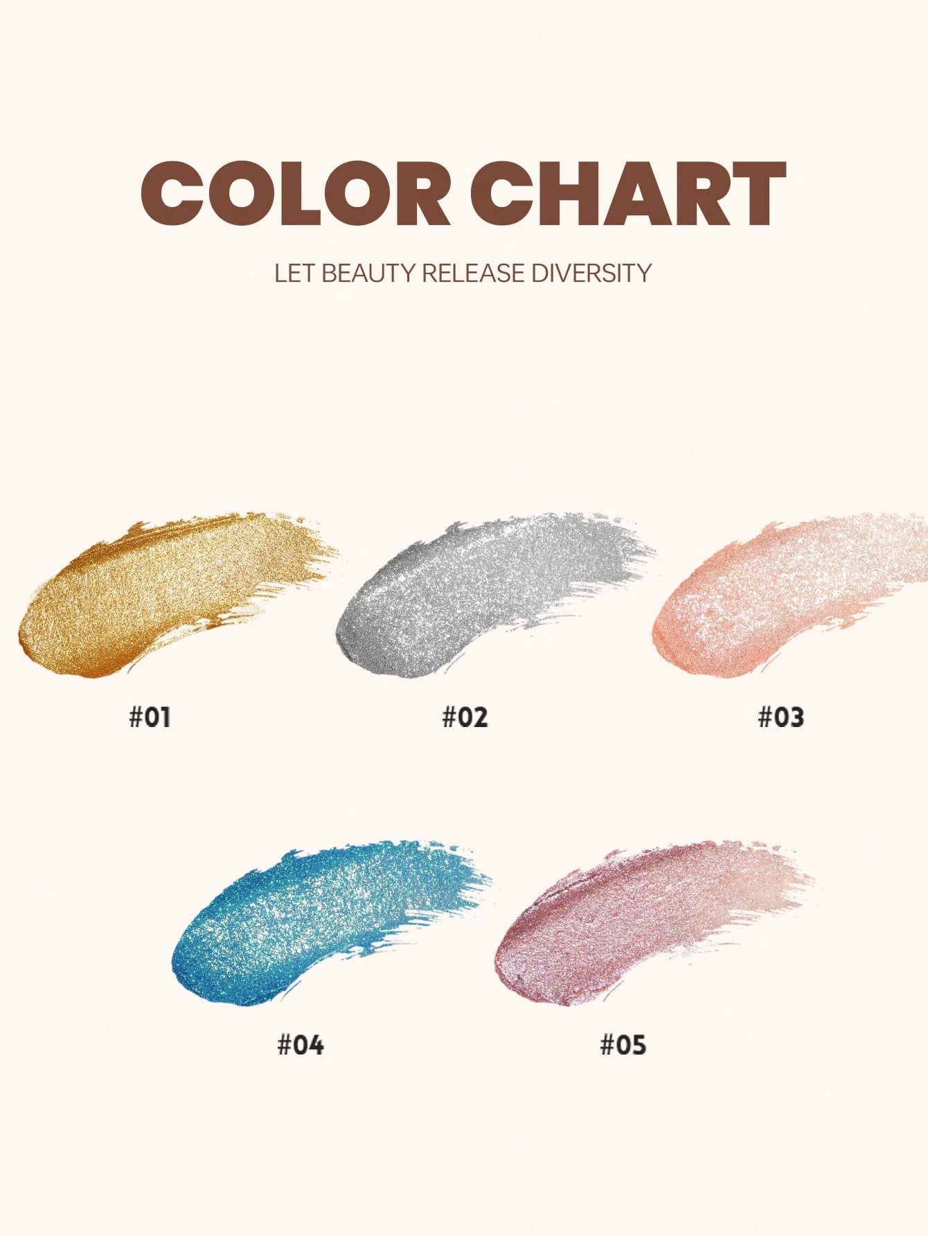 SHEIN Mascara Pudaier Shiny 