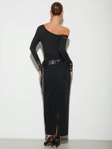 SHEIN Nuvra Regular Fit Solid Black Comfortable Bodysuit