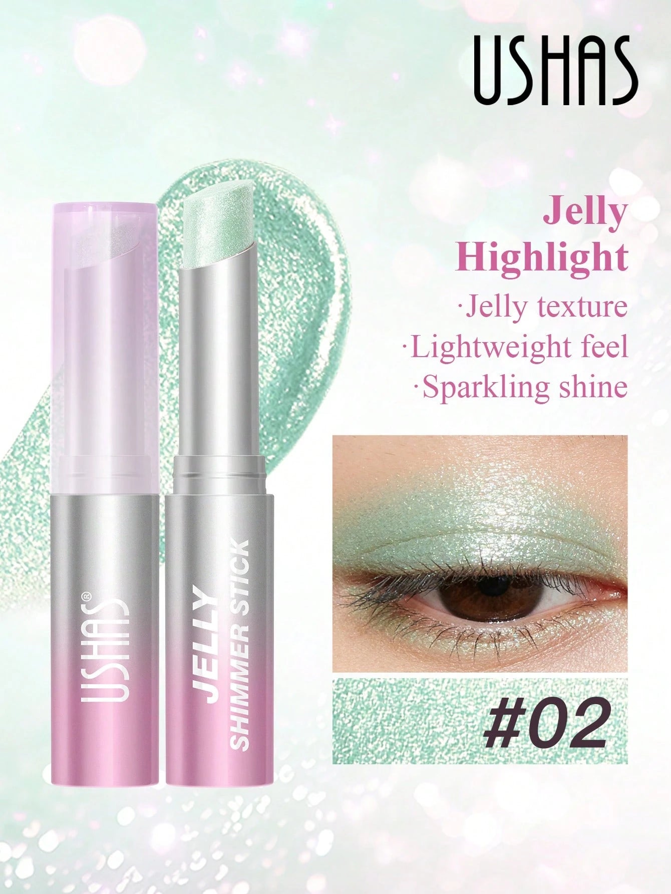 SHEIN USHAS Eyeshadow & Highlighter Stick