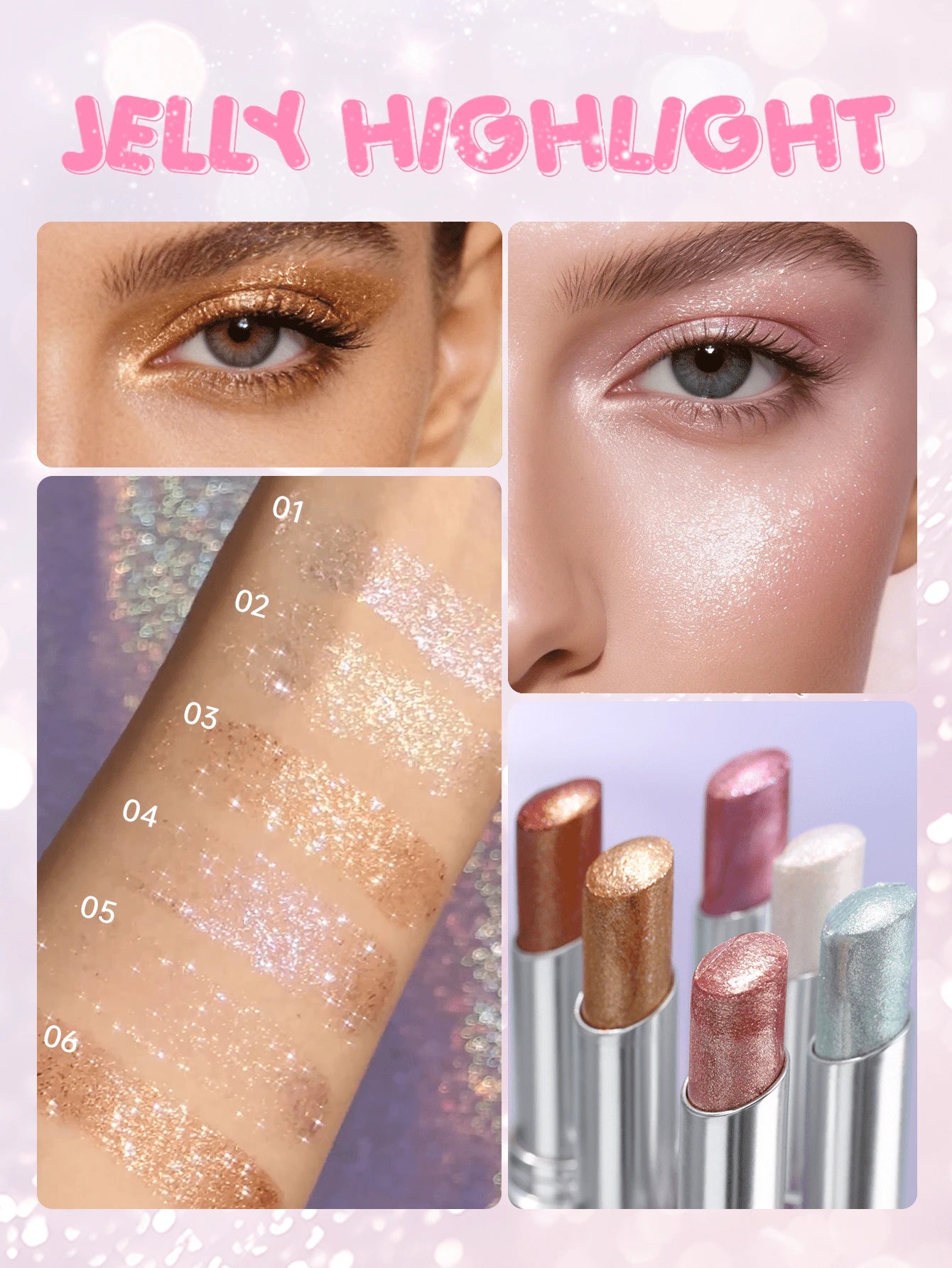 SHEIN USHAS Eyeshadow & Highlighter Stick