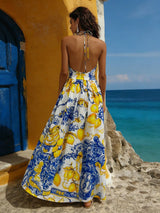 SHEIN Vacation Dress Mediterranean Style: Elegant