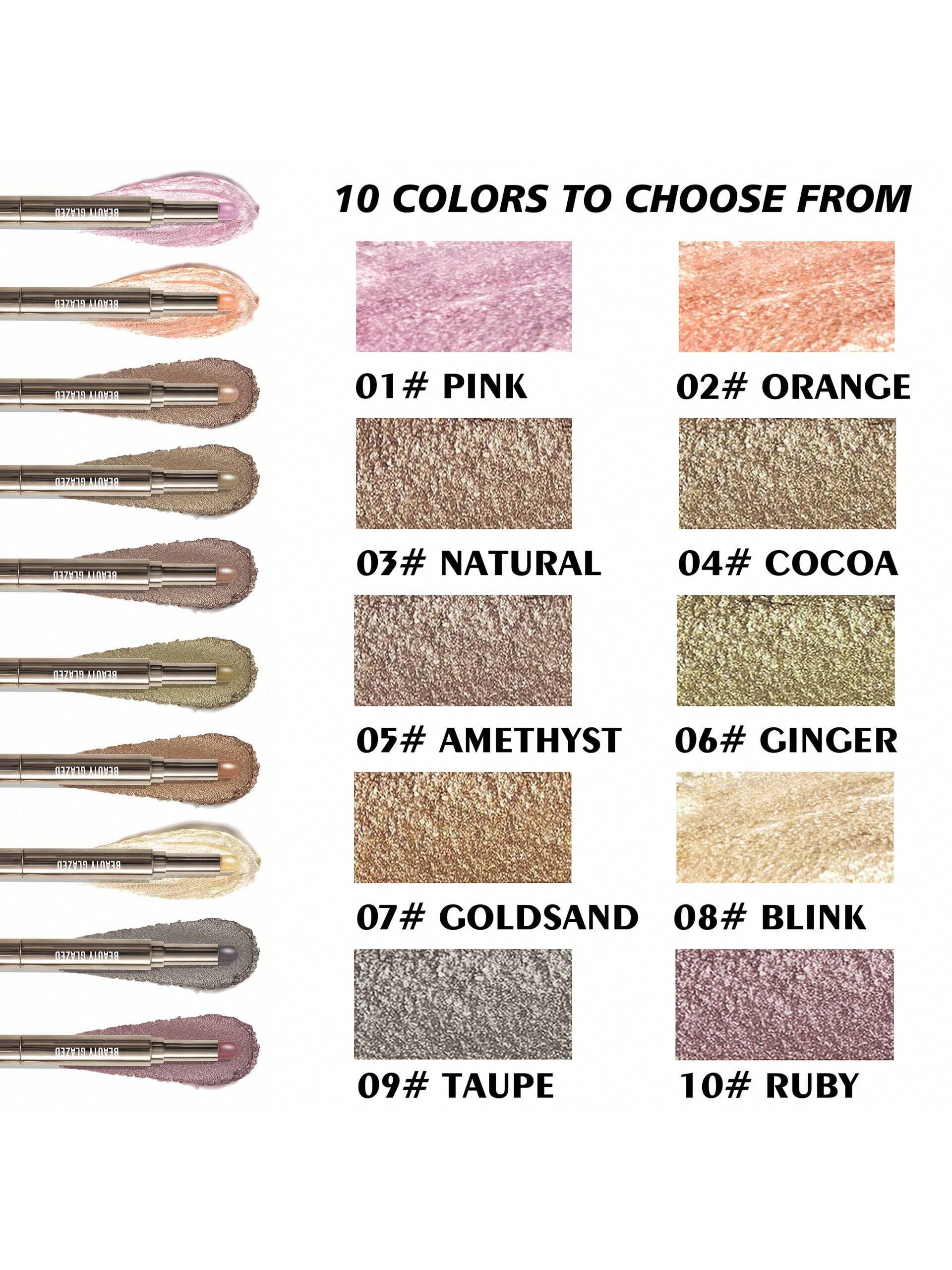 SHEIN beauty glazed Eyeshadow Stick Waterproof 