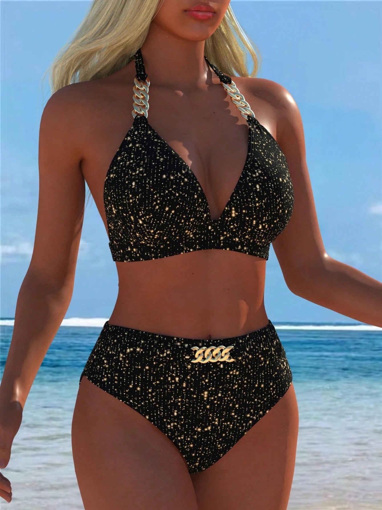 SHRIN New Women's Sexy Bikini Two Pieces