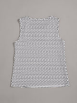 شى ان تيشيرت كت بدون أكمام مطبوع بالكامل