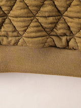 Shein Toddler Boy Letter Graphic Quilted Sweatshirt