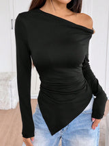 StreetHx Tops Stylish And Elegant Off-Shoulder