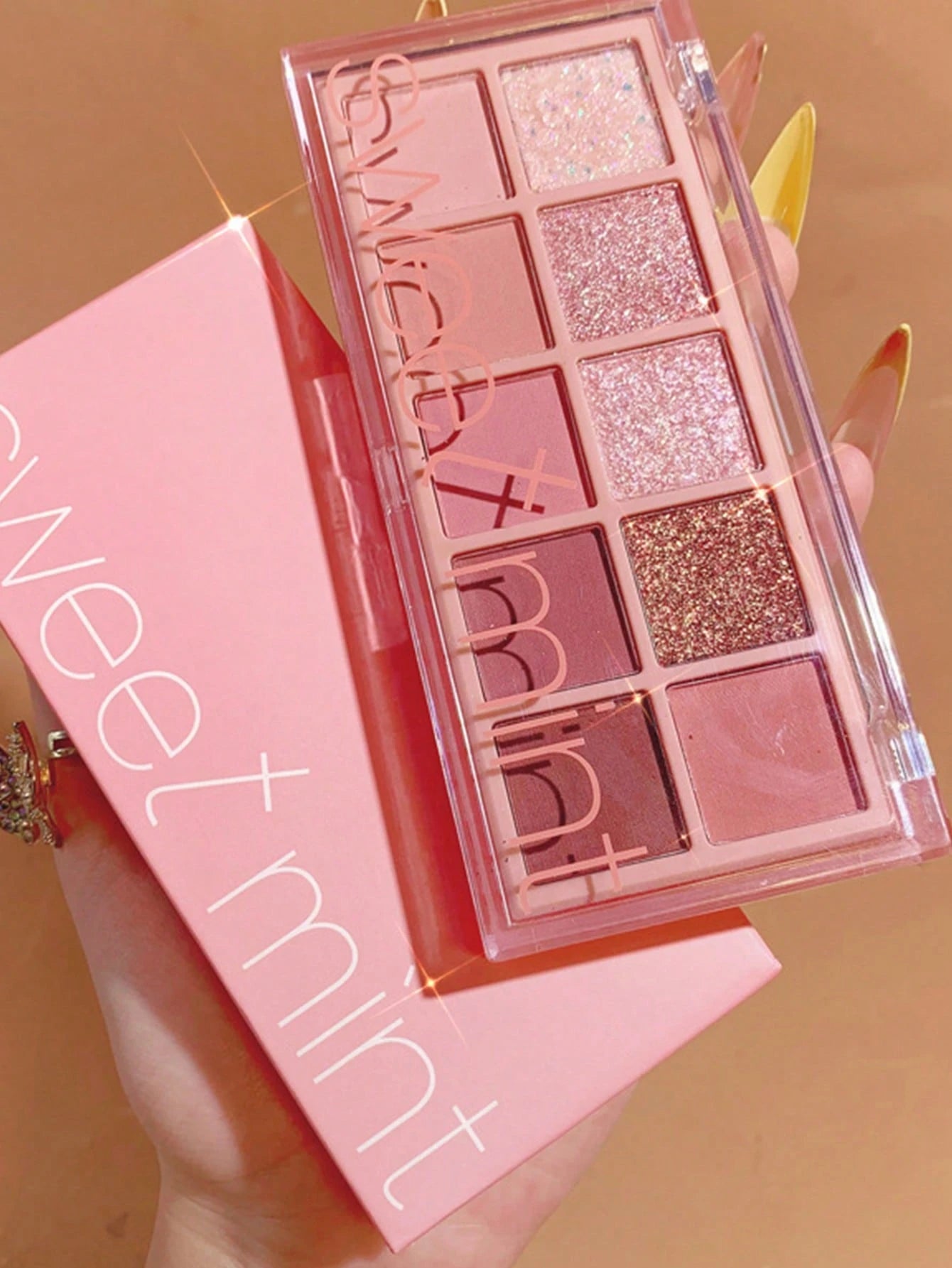 SHEIN Sweet mint 10-Color Matte Eyeshadow Palette