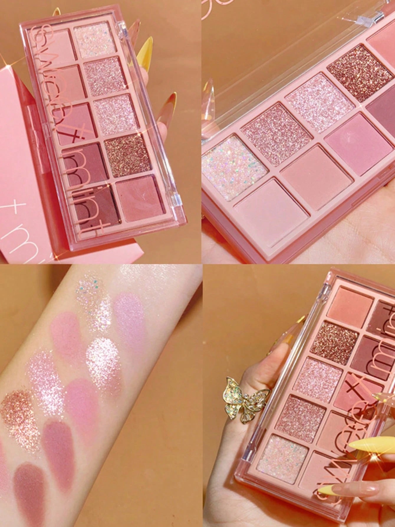 SHEIN Sweet mint 10-Color Matte Eyeshadow Palette