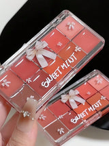SHEIN Sweet mint 1 Set Of 10 Moisturizing & Nourishing Lip Plumper Palette