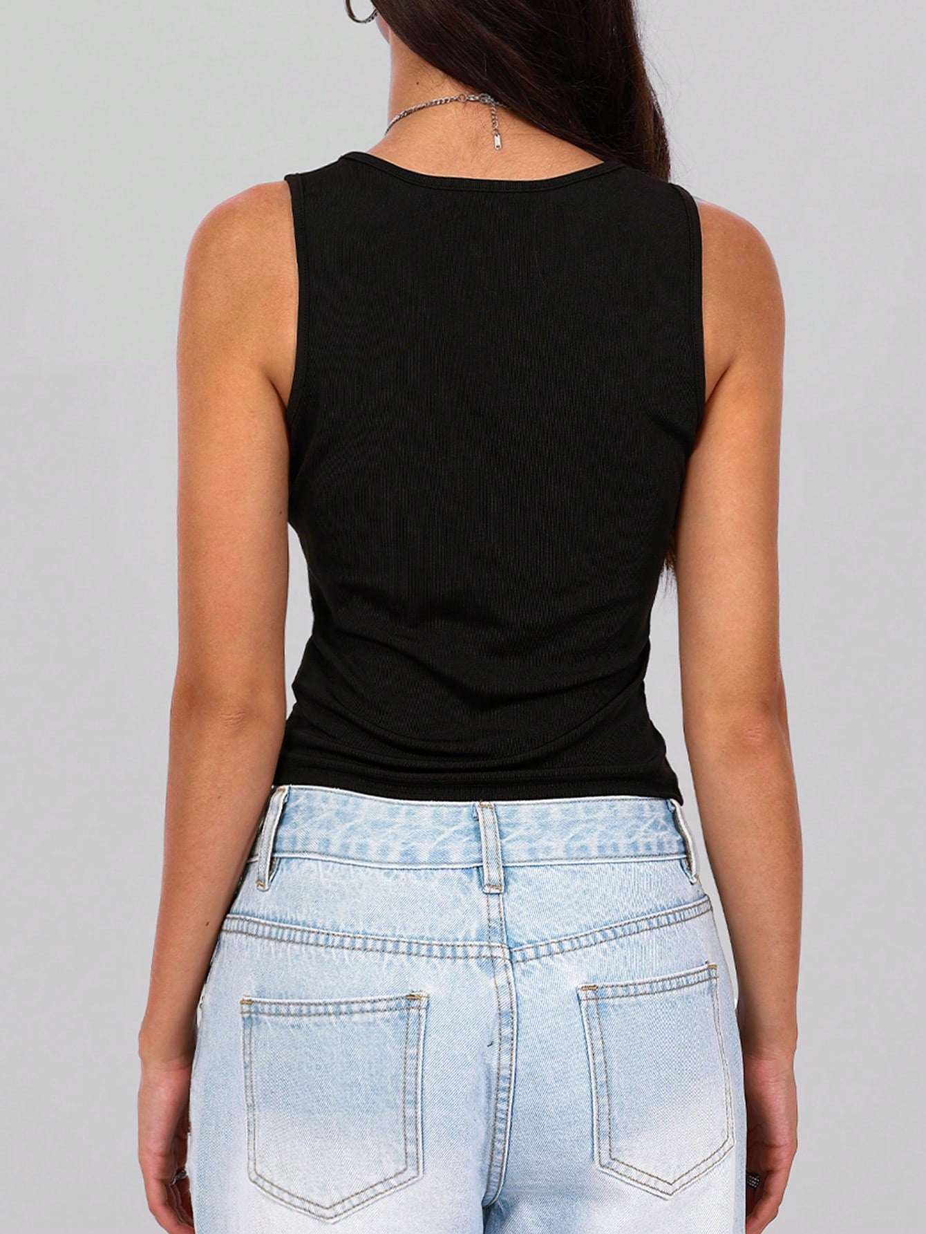 SHEIN Fashionable Versatile Comfortable Crew Neck