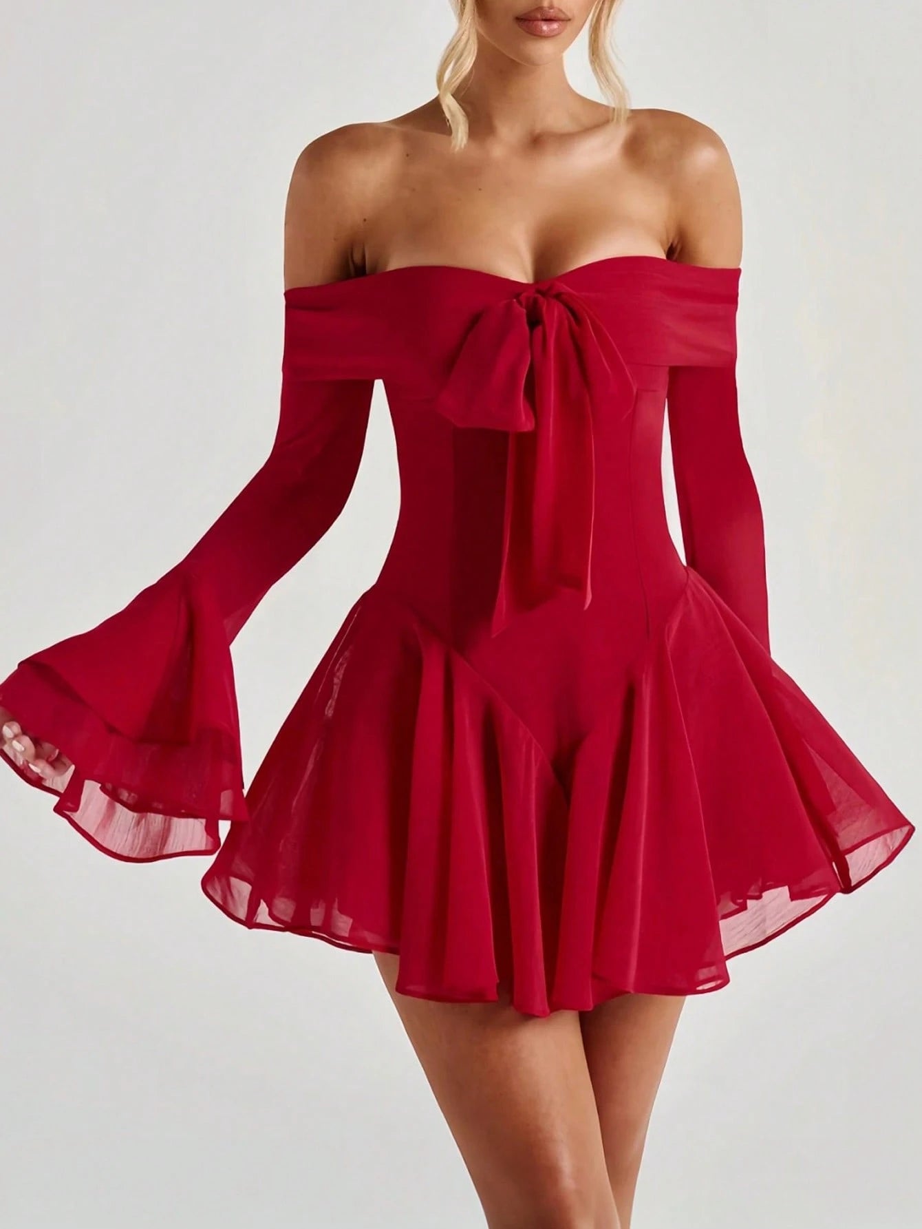 SHEIN New Year Dress Sexy & Elegant Party Gown One Shoulder